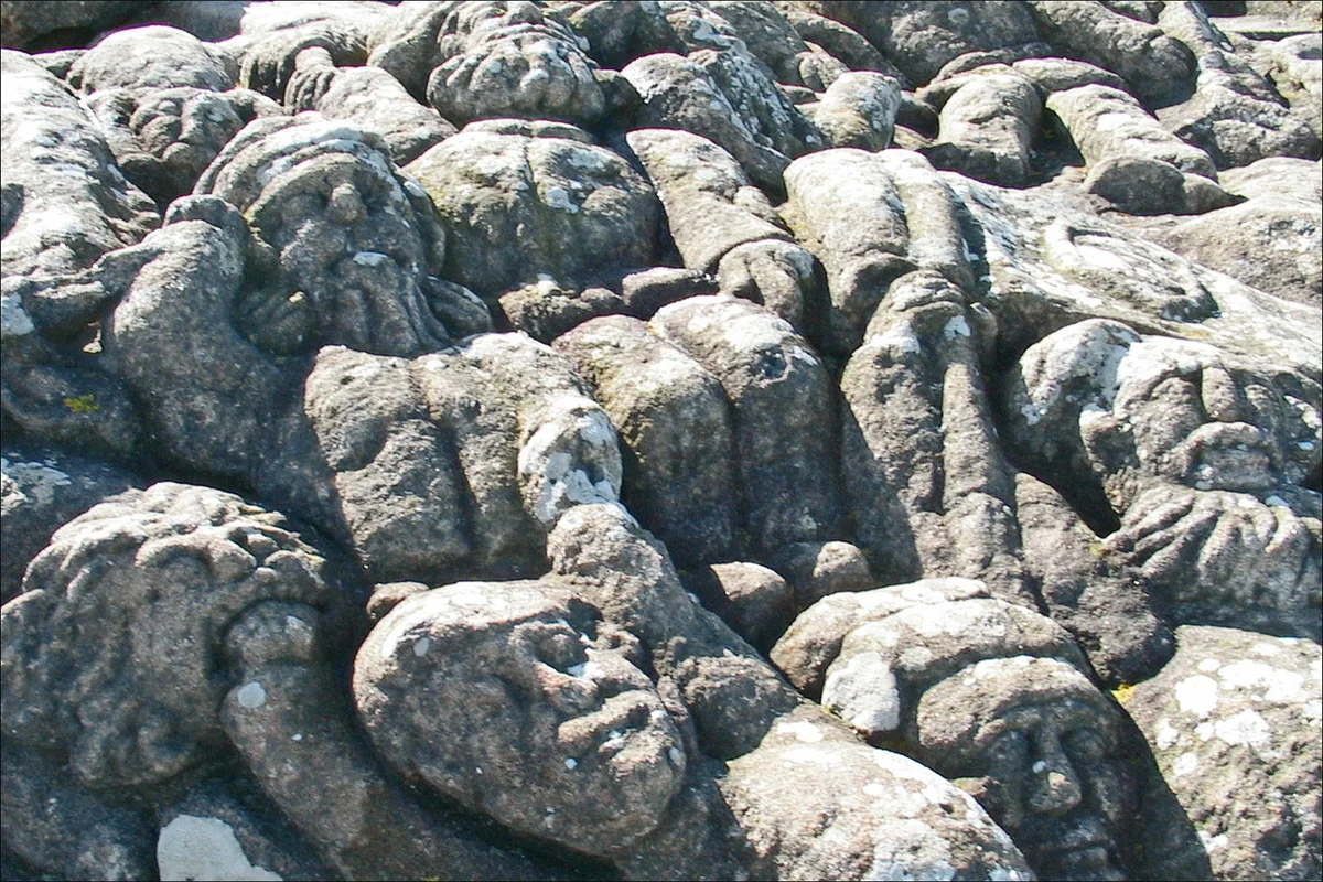Les rochers sculptés