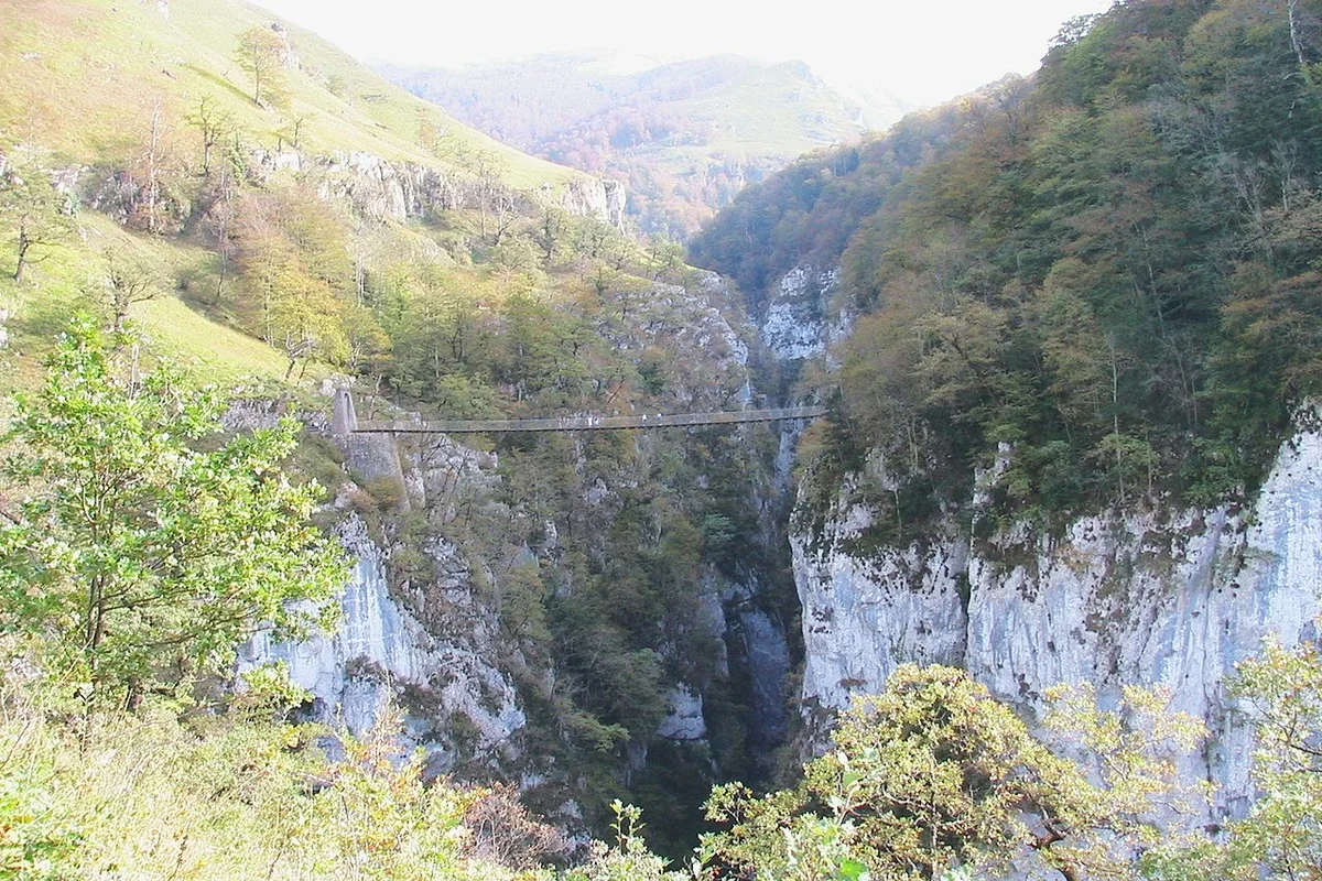 Passerelle d' Holzarte